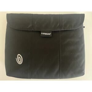 Timbuk2 quilted laptop sleeve Black 14'' x 12”